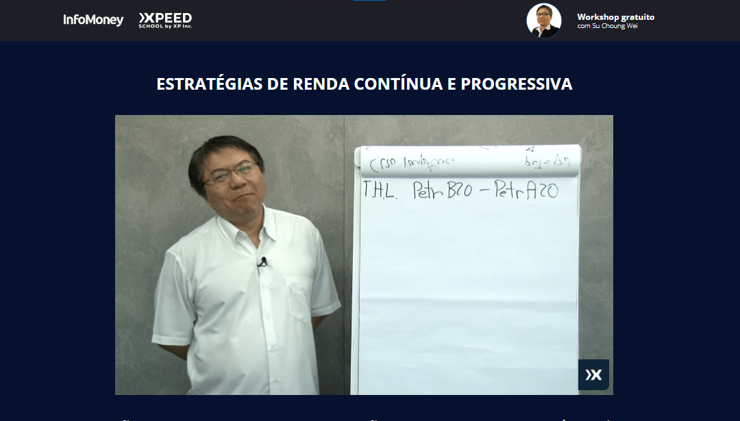 Workshop RCP Estratégias de Renda Contínua e Progressiva